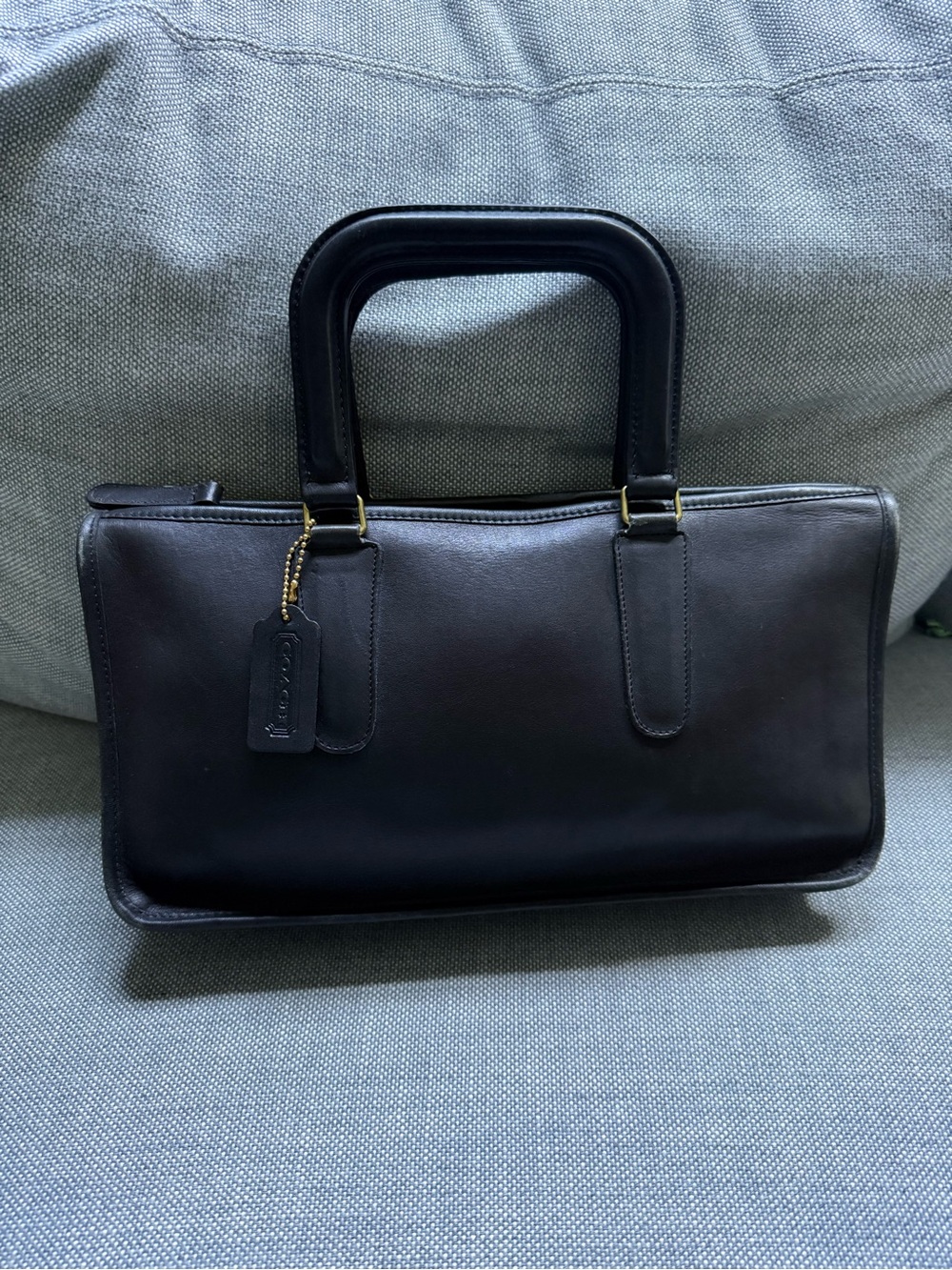 Coach Vintage slim compact satchel.